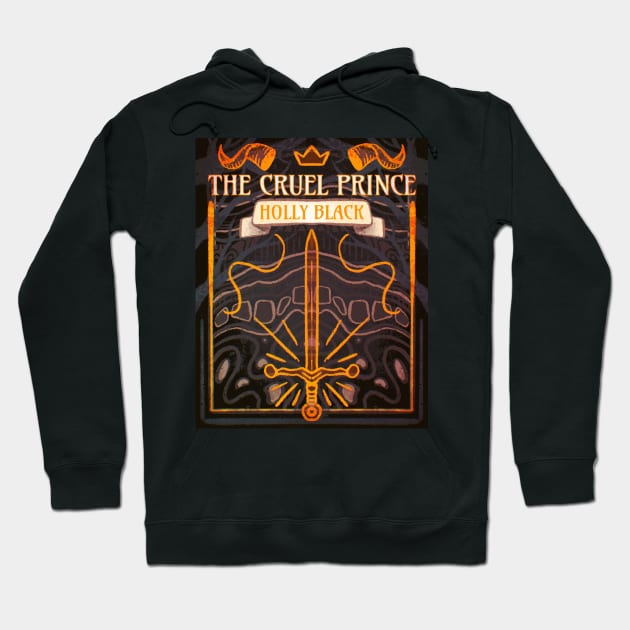 The Cruel Prince Graphic Postcard Hoodie by livelonganddraw